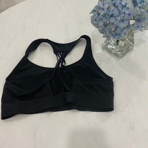 Victoria's Secret Sport Black Sports Bra Size Medium - Picture 3 of 4